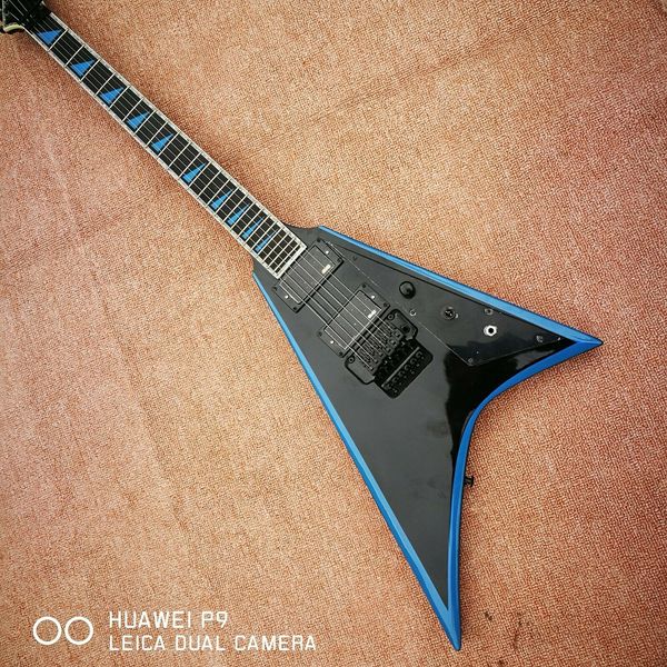 

custom shop blue bound flying guitar
