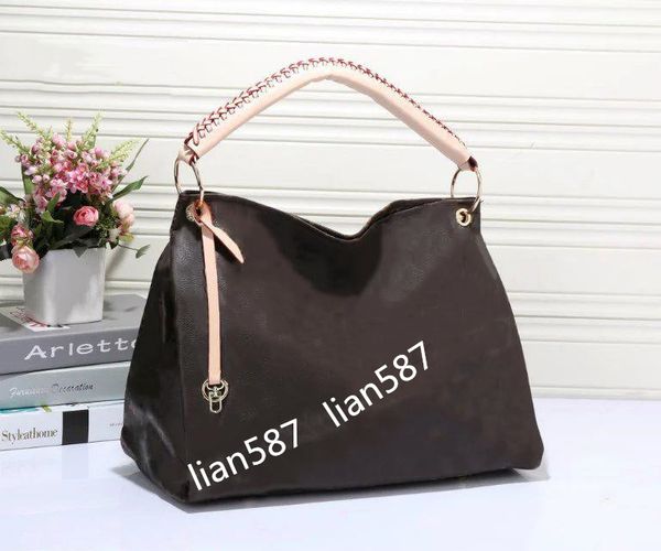 

designer luxury bag satchel messenger handbag leather handles with shoulder strap crossbody bag french bags