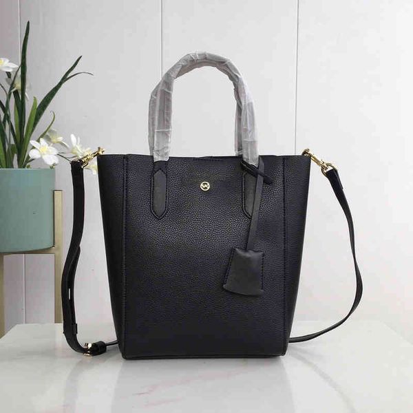 

evening bags bag fashion autumn and winter cow leather portable one shoulder large capacity versatile tote bucket women's bag
