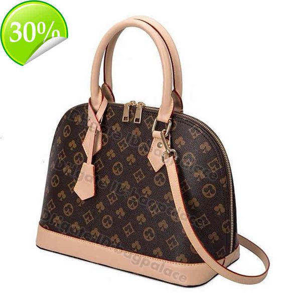

bags classic shell 2021 luxurys designers mini shoulder bag handbags crossbody fashion leather women vintage printed