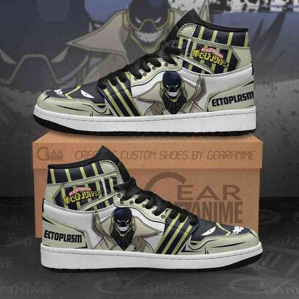 

ecasm sneakers my hero academia anime shoes, Black