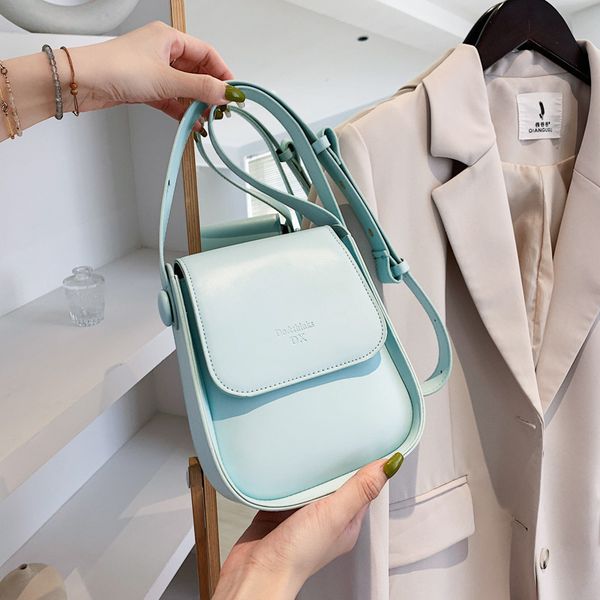 

5 colours women crossbody designer mini phone bag genuine leather fashion bag