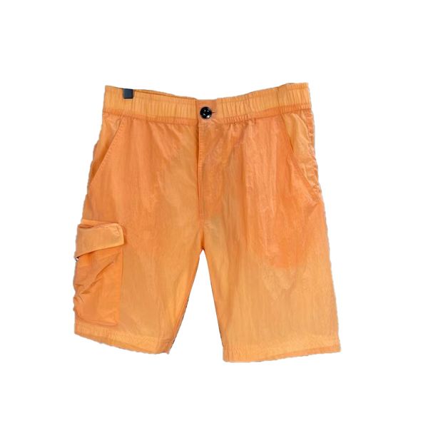 

men's shorts new classic beach fishing casual simple waterproof pants, White;black