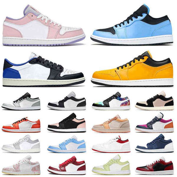 

wholesale jumpman 1 1s ts x fragment og outdoor shoes low for men women court purple crimson tint royal blue unc mocha chicago panda