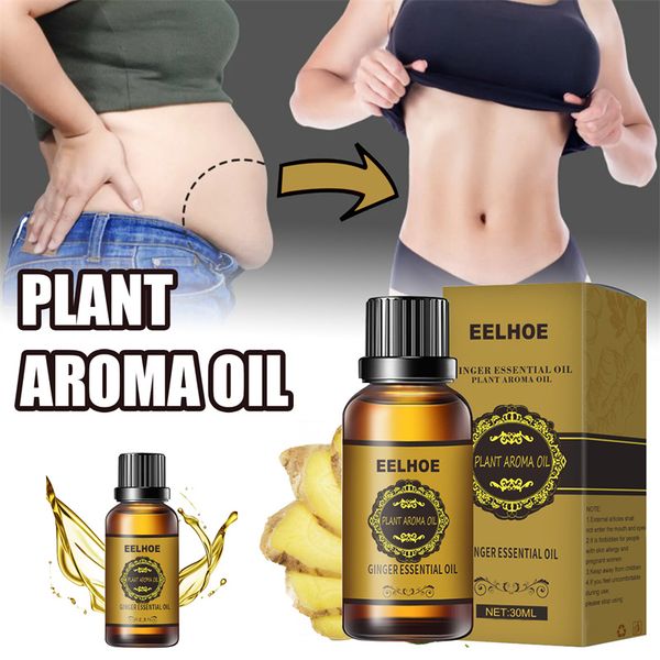 

30ml natural ginger oil full body care massage oil 6pcs