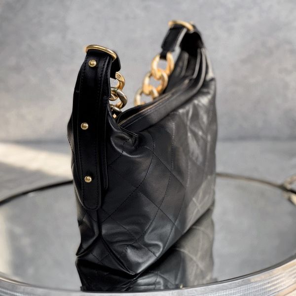 

hippie hobo bags new style 22c diamond lattice designer luxurious shoulder bag lady handbag chains leather woman purses wholesale card holde