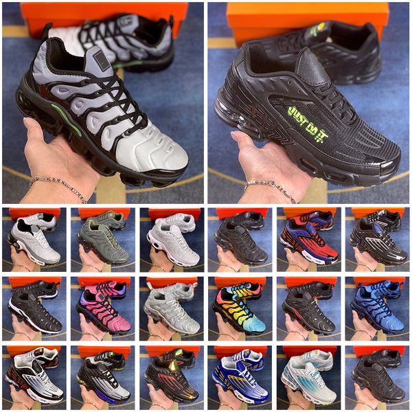 

2022 men running shoes max plus 3 ft3 betrue tn vapor black aqua silver grey yellow red green batman greedy mens womens outdoor trainers