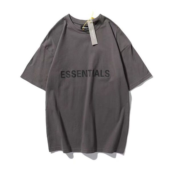 

essentials streetwear men summer t-shirt letters printing oversized short sleeve fashion casual women street gothics, White;black