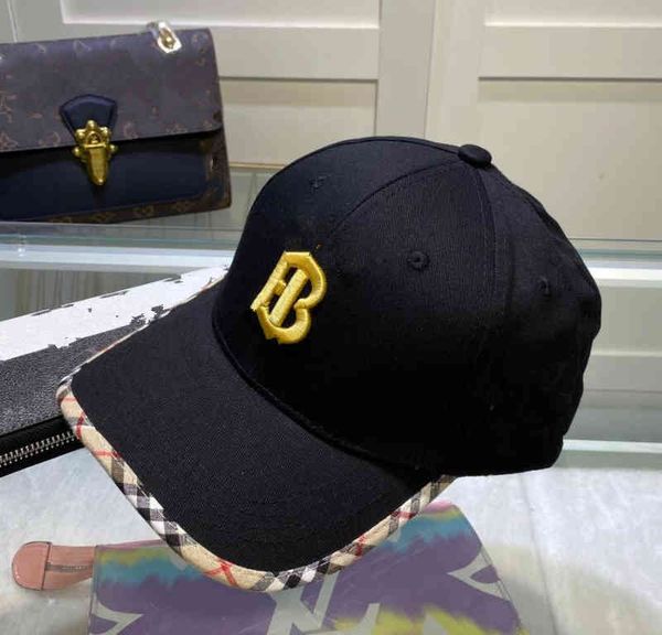 

burberys hat designer cap sun baseball hats stripe men women sports hat black pure adjustable travel embroidery fashion man classic sunshade, Blue;gray