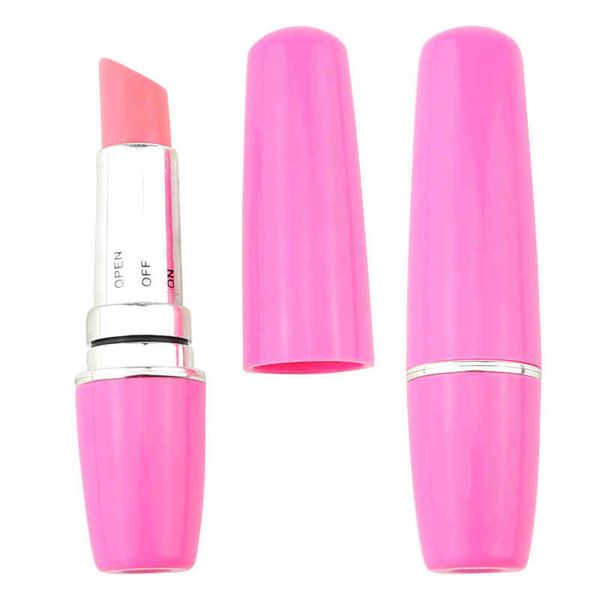 Nxy Eggs Bullets Adult Sex Products Lippenstift Mini Av Egg Skipping Damen Vibrierender Masturbationsmassagestab 220711