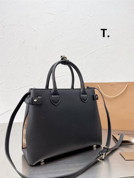 

2022 new fashion black crossbody designer bags knitted check vintage shoulder bag shopping totes handbag genuine leather luxuries designers