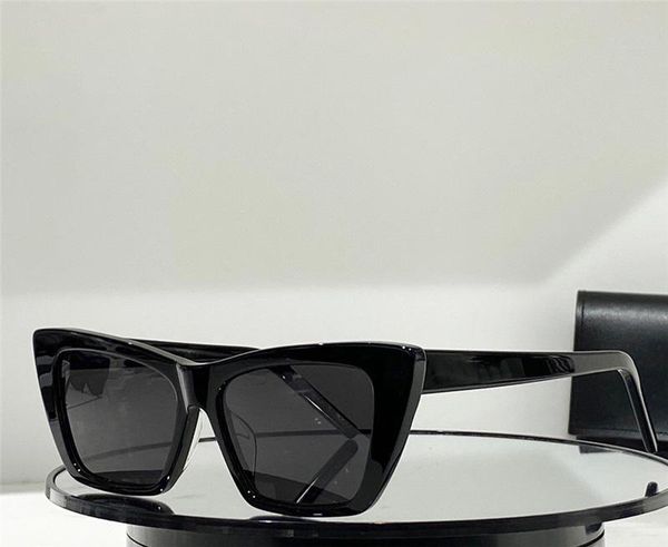 

276 sunglasses popular designer women fashion retro cat eye shape frame glasses summer leisure wild style uv400 protection, White;black