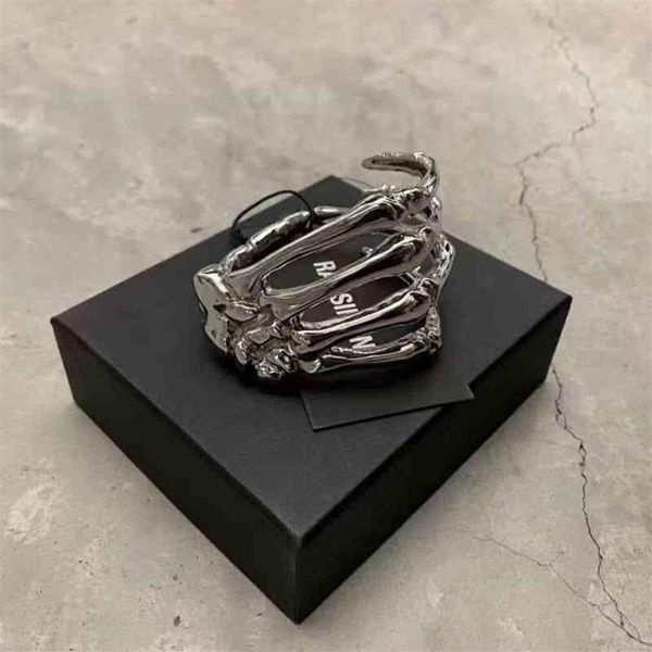 

cool hand show death skeleton ghost claw bracelet adjustable bracelet women's autumn and winter accsori255c, Golden;silver