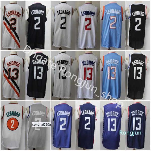 

men kawhi leonard jerseys edition earned city basketball paul george all stitched black navy blue white home #039;'nba''jerse, Black;red