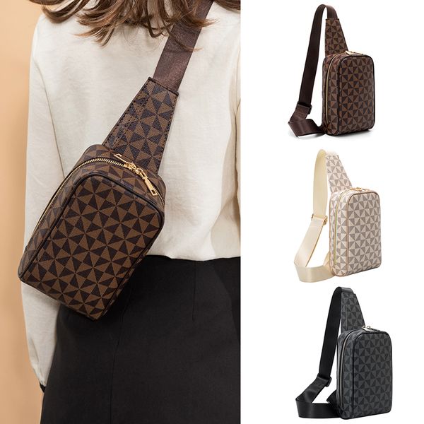 

luxury brand multifunction chest bags fro women crossbody bag women sling pack sports large chest pack trip shoulder bag unisex