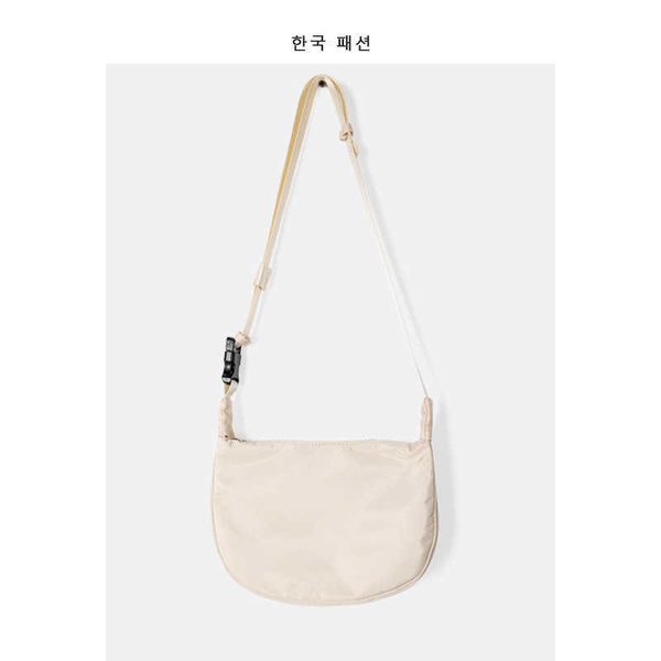 Tasche weibliche 2021 sommer mädchen mode einfache Japan und Südkorea ins freizeit nylon tuch Harajuku Einzelnen Schulter Messenger