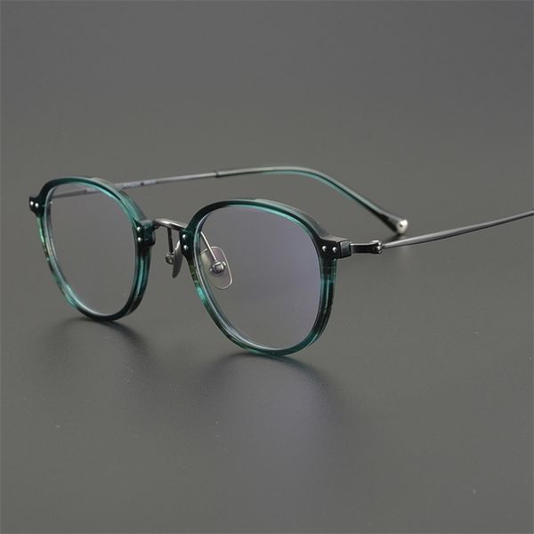 

shop eyeglasses onlines charming shows pure titanium ultra light glasses, literary and artistic small exquisite myopia frame, female dalian, White;black