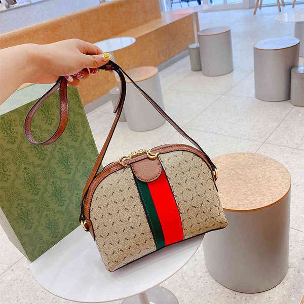 

shell women's fashion leisure single shoulder with simple texture and foreign style messenger