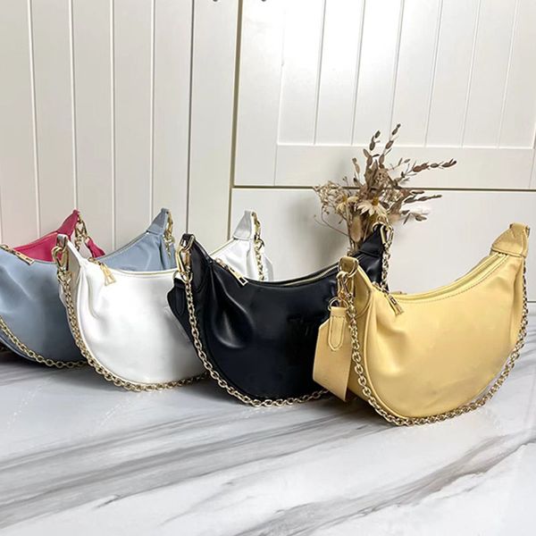 

over the moon designer bag wallet luxury woman shoulder bags chain messenger bag genuine leather 59799 coin purse