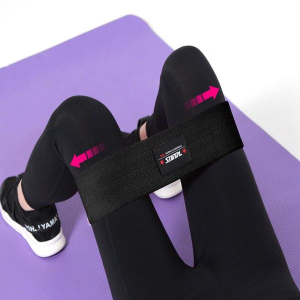 Yoga direnç bant streç kayış halkası şekli lateks elastik kayışlar yoga derin squat germe eğitimi vücut bina aksesuarları uygun ve pratik