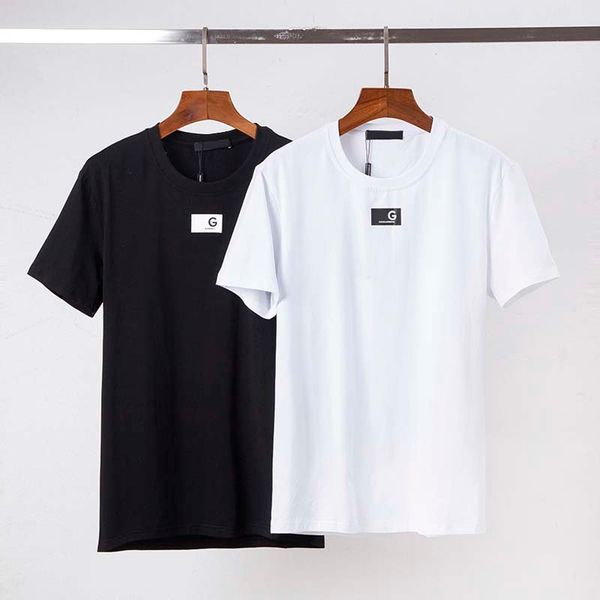 

2022new mens t shirt designer for men women tshirts designers letters print woman short sleeves summer shirts man tshirt asian size m-xxxl 0, White;black