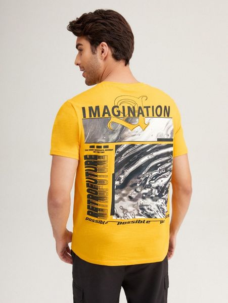 

men letter graphic crew neck tee i10v#, White;black