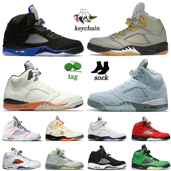 

jumpman 5 mens women 5s sports basketball shoes unc concord easter green bean shattered backboard off jade horizon black muslin retros sneak