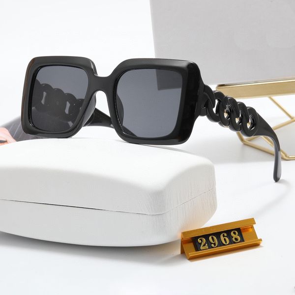 

2023 fashion luxury mens womens designer sunglasses for men woman vintage square matte frame letter printed film glasses trend leisure, White;black