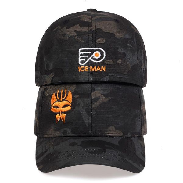 

fashion hip hop baseball cap after sealing personality golf caps outdoor tactical camouflage hat cotton snapback sun, Blue;gray