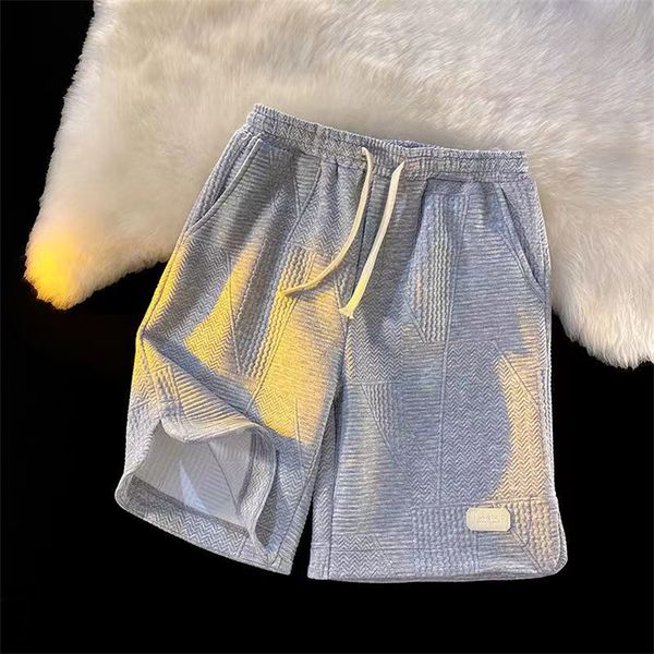 

summer new men's shorts designer high-end loose shorts sports five-point pants european and american ins tide breathable casual pants f, White;black