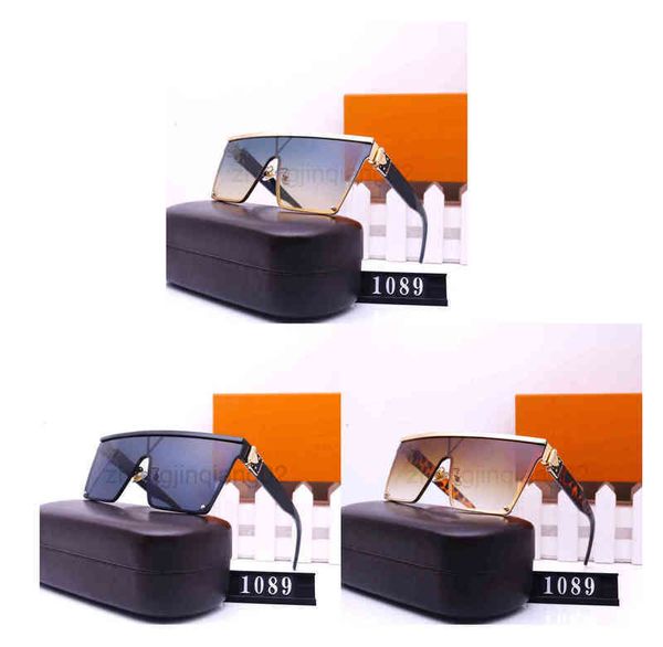 

designer l vs sunglasses cycle luxurious fashion vintage baseball sport shield rimless square men's women's lovers travel lvp sung, White;black