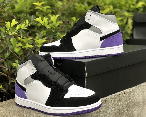 

shoes men black-purple basketball classic chicago unique design low women's running limited edition sneakers non-slip