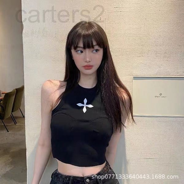 

women's tanks & camis designer smfk unlimited performance vest cotton cross slim bottoming inside and outside wear national fashion cas, White