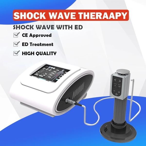 

electromagnetic shockwave shock wave therapy health gadgets device equipment 8 inch touch digital screen 7 pieces tips for different functio