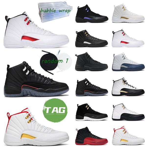 

jumpman 12s men basketball shoes 12 gamma blue university gold dark grey concord indigo twist taxi mens sports trainer sneakers