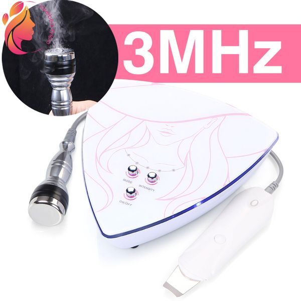 

3hmz ultrasonic ultrasound face skin rejuvenation scrubber cleaner peel machine