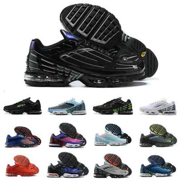 

tn plus tuned 3 2022 fashion mens womens running sports shoes triple black sneakers obsidian neon crater multi white aquamarine