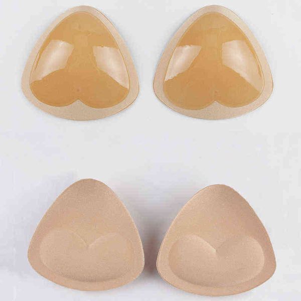 5pc bikini push up yastıklı mayo bikini küçük büst kalın nefes alabilen sünger ped sutyen görünmez doldurulmuş kürek y220725