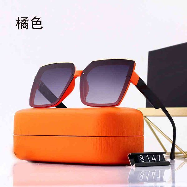 

sunglasses 2022 women's large frame box polarized uv proof sunglasses fashion wear trend, White;black