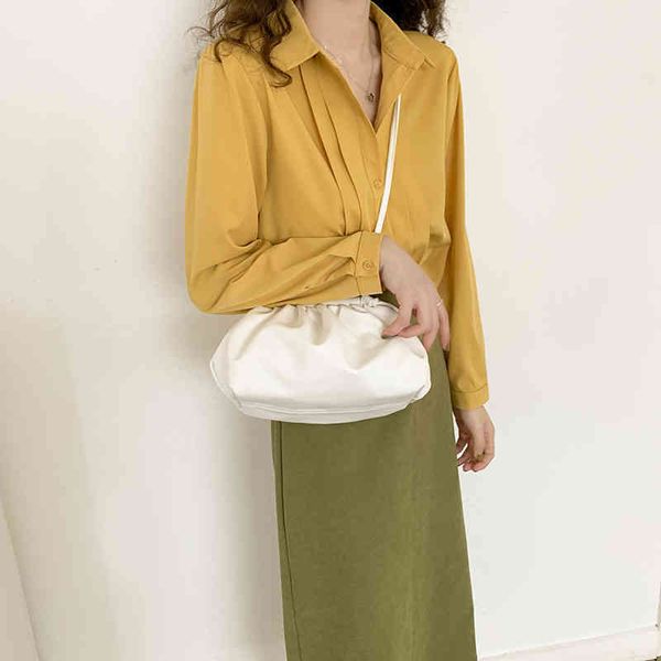 

venetas bvs handbags bottegas wrinkled same single shoulder diagonal span dumpling bag cloud handbag crossbody u4p4