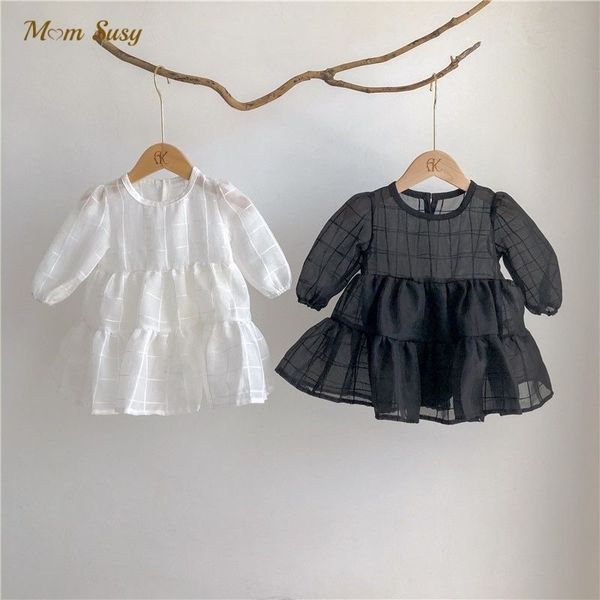 

born baby girl princess jumpsuit dress cotton lace plaid infant toddler romper vestido party birthday baby clothes 17y 220614, Red;yellow