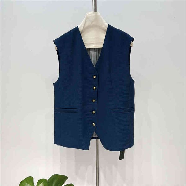 

women's vests spring vneck cardigan style vest versatile slim bird lattice suit women, Black;white