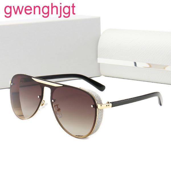 

designer sunglasses limted men women brin brin metal vintage sunglasses style square frameless uv 400 lens original box and case, White;black