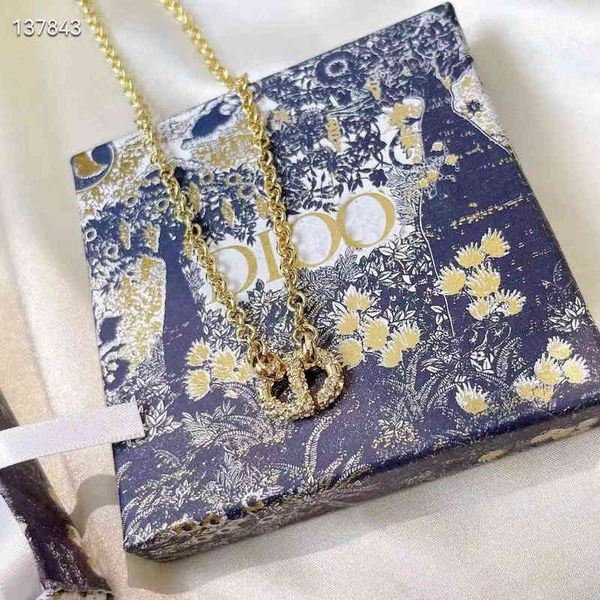 

fine necklace female pendant female version light luxury wind inlaid diamond english letter versatile neck ornament for girlfriend and, Black