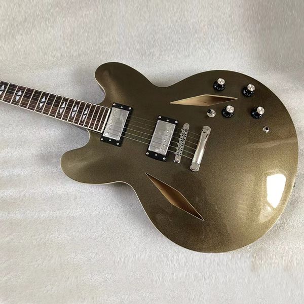 

classic jazz electric guitar, rosewood fingerboard, hollow jazz guitar, professional level, delivery to home