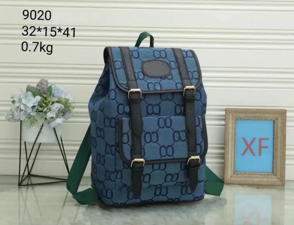 

designer backpack luxury brand purse double shoulder straps backpacks women wallet real leather bags lady plaid purses duffle luggage by fen