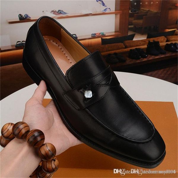 A4 28 Men estilo Men mocassim casual Sapatos de sapatos de gestão de sapatos de camurça de camurça de camurida