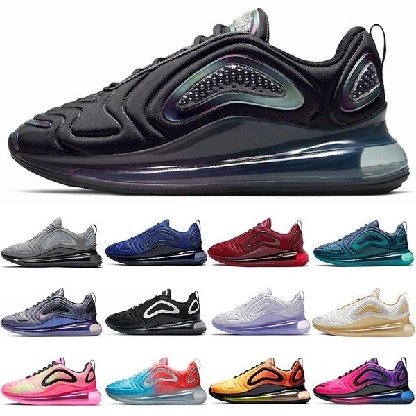 

classic running shoes 720 men women be true northern lights oreo oxygen purple pale vanilla sunset total eclipse aqua powder cool'&#039, Black