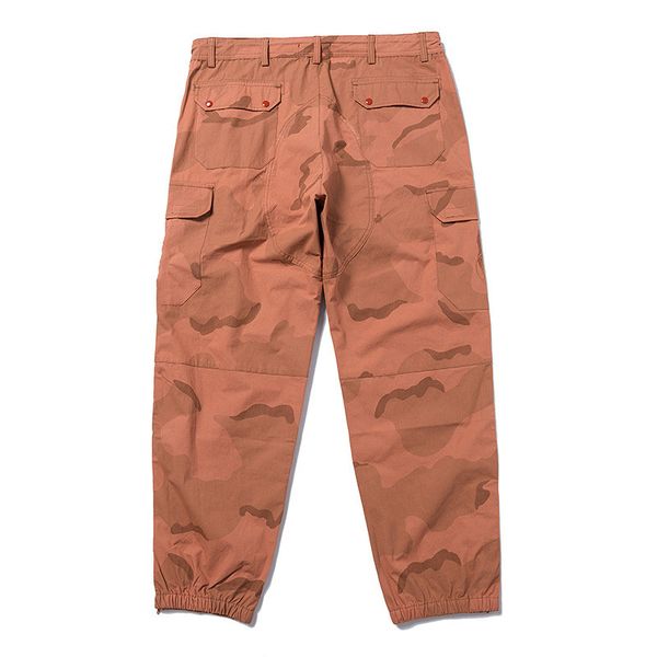 

men's pants camouflage cargo pants sweatpants overalls jogging sports army green trousers trouser trendy cool fashion button badge deco, Black