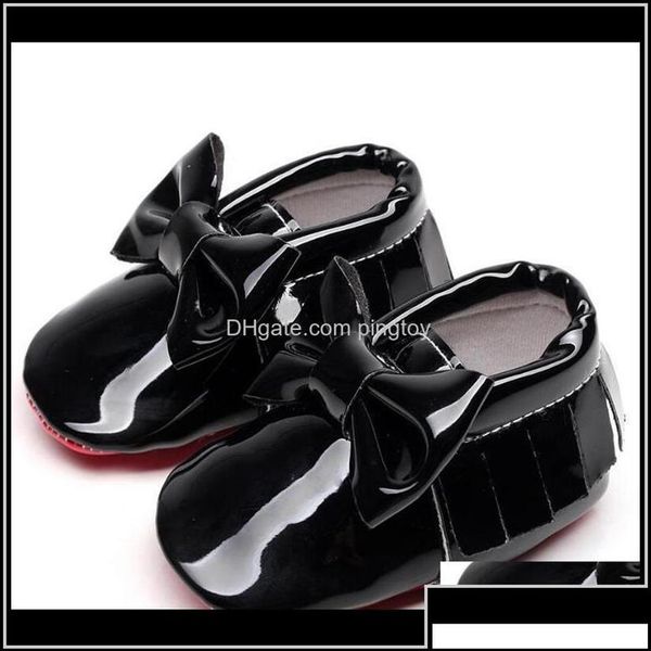 

first walkers maternity shoes baby kids & maternitypatent pu leather tassel baby moasins big bowknot red bottom for 0-24m drop de2706